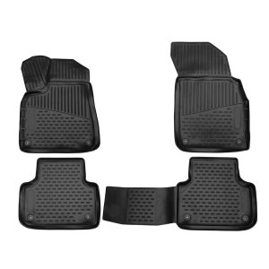 Lamborghini Urus Floor Mats - Omac - Rubber TPE - Black - '18-'24 Lamborghini Urus Floor Mats - Omac - Rubber TPE - Black - '18-'24